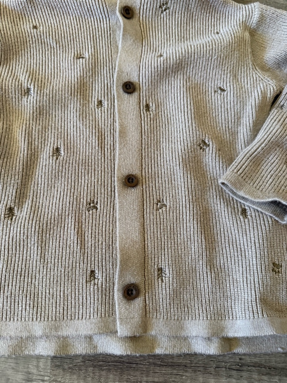 Boy Zara neutral hordes knitted sweater - Picture 12 of 12